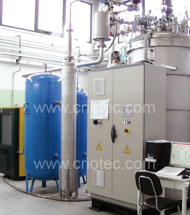 Nitrogen liquefaction plant for the Polytechnic University of Turin