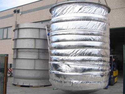 30'000 liter pure liquid argon (LAr) vacuum insulated cryostat