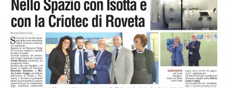 Inaugurazione Isotta presso Criotec